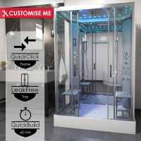 Insignia Showers PR115 Premium Steam Shower Cabin 1150 x 850mm