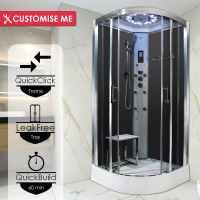 Insignia Showers PL8-Q-S Platinum Steam Shower Cabin - 800 x 800mm 