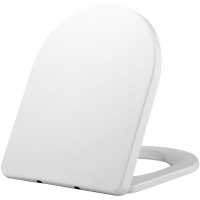 PP D twentyONE Toilet Seat in White - 87390 - Euroshowers