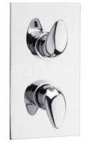 Prestige Concealed Shower Valve - Two Outlets - Sagittarius 