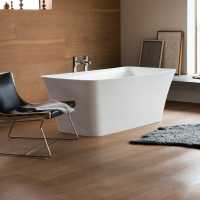 Clearwater Palermo Petite 1524 x 750 Clear Stone Freestanding Bath