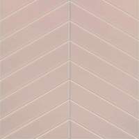 Pastel Pink Chevron Reflect Tile Wall Panels