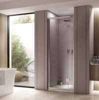 Kudos Pinnacle 8 760mm Hinged Shower Door for Recess - Left Hand