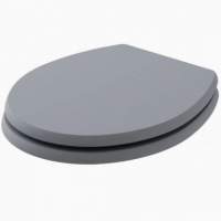 Bayswater Fitzroy Traditional Soft Close Toilet Seat - Plummett Grey