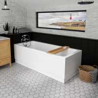 Beaufort Portland 1700 x 750mm Beauforte Reinforced Bath