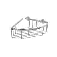 Croydex Premium Single Corner Shower Caddy - 35 x 273 x 190mm