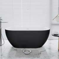 1700 x 800mm Faith Freestanding Bath - Rubberduck Bathrooms 