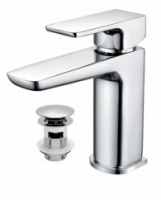 Niagara Hadley Matt Black Monobloc Basin Mixer Tap