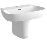 Allier 600x400mm 1TH Basin & Semi Pedestal