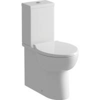 Muscovy Closed Back Close Coupled Toilet & Soft Close Seat