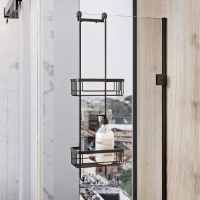 Tecno Project Black Glass Shelf - 500mm - Origins Living