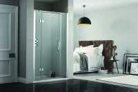 Kudos Pinnacle 8 760mm Hinged Shower Door for Corner - Left Hand