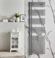 Redroom Omnia Titane Right Hand Towel Radiator, 1161 x 496mm 