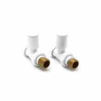 Eastbrook Minimalist Radiator Valves - Straight - Chrome - Pair