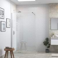 Relax 1000mm Wetroom Panel & Support Bar