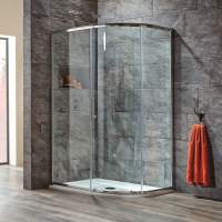 Scudo S8 Single Door 1200 x 800mm Offset Quadrant Shower Enclosure