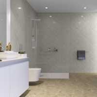 Light Grey Marble - Splashpanel Shower Wall Board