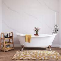 White Marble Matt - SPL21 - Splashpanel Shower Wall Board