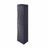 The White Space 1400mm Tall Wall Hung Unit - Dark Indigo Blue