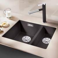 Blanco Subline 340/160 U Kitchen Sink Left Hand - Anthracite