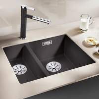 Blanco Subline 340/160 U Kitchen Sink Right Hand - Anthracite