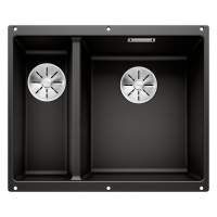 Blanco Subline 340/160 U Kitchen Sink Right Hand - Black