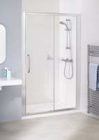 Lakes 1800mm Semi-Frameless Sliding Shower Door, Classic Collection