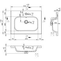 Shetland 1180mm Floor Standing 4 Door Basin Unit (No Top) - Matt White