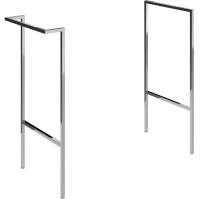 Shetland Optional Frame with Integrated Towel Rail - Chrome