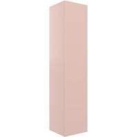 Shetland 350mm Wall Hung 1 Door Tall Unit - Matt Antique Rose