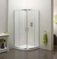 800mm Easy Fit White Quadrant Shower Enclosure, Lakes Classic Collection