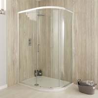 Sommer6 1200 x 900 Single Door Offset Quadrant Shower Enclosure