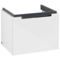 Villeroy & Boch Subway 2.0 440mm Bathroom Vanity Unit 1 Drawer Soft Grey