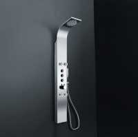 Synergy Alubla Black Shower Tower