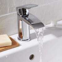 Niagara Soho Mini Waterfall Monobloc Cloakroom Basin Tap - Chrome