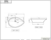 Feeling Oval Countertop Basin Matt Black - RAK Ceramics