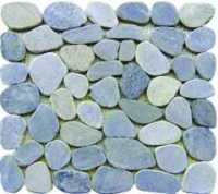 Abacus Round Blue Glass Mosaic Tile - 315 x 294mm Box of 10 Sheets