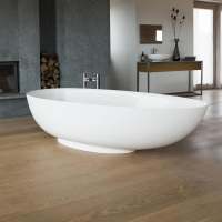 Clearwater Teardrop Grande 1910 x 820 Clear Stone Freestanding Bath