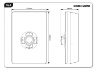 Triton Aspirante Electric Shower 9.5KW - Brushed Steel