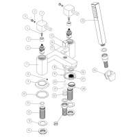 Muscovy Bath/Shower Mixer