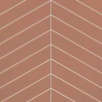 Terracotta Chevron Reflect Tile Wall Panels