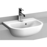 VitrA S20 Short Projection Semi-Recessed Basin