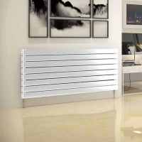 Tornado Double Sided 456 x 721mm Designer Radiator White - DQ Heating