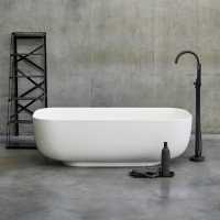 Clearwater Formoso Grande 1690 x 800 Clear Stone Freestanding Bath