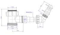 McAlpine WM3 11/2" Washing Machine Standpipe Waste Trap