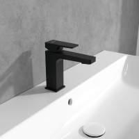 Laguna Black & Gold Wall Mounted Basin Mixer Tap - Jaquar