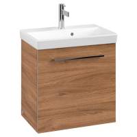 Villeroy & Boch Avento 530mm Bathroom Vanity Unit And Basin 1 Door Oak Kansas