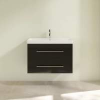 Muro 500 Basin Cabinet in Matt Grey - Scudo Bathrooms