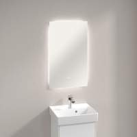 Villeroy & Boch More To See Lite Curved LED Bathroom Mirror 600 x 600mm