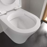 Idegem Rimless Close Coupled Fully Shrouded Toilet & Soft Close Seat